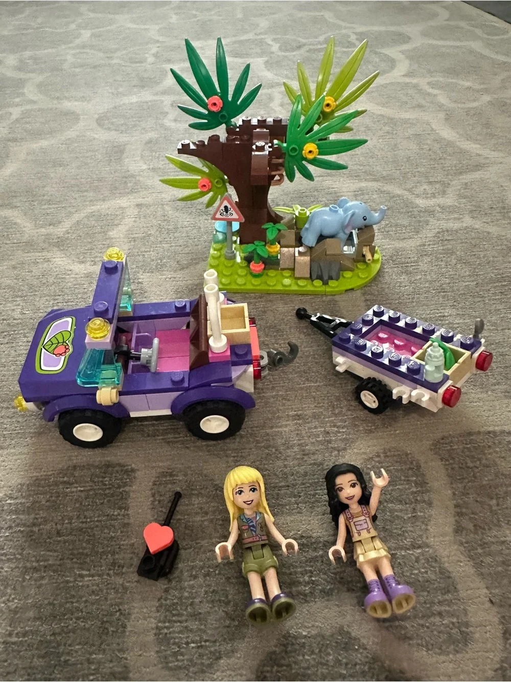 LEGO 41421 Friends Baby Elephant Jungle Rescue